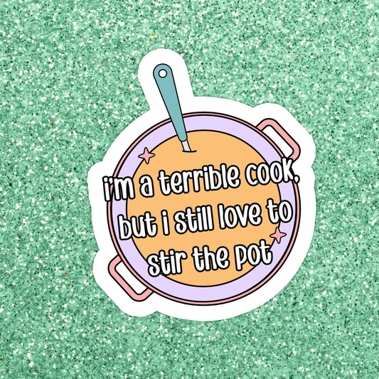 Stickers X Ashley Bexar - Funny Drama Relatable Waterproof Vinyl Sticker - Matte / I want LOOSE stickers
