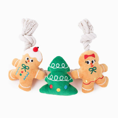 Hugsmart Products Inc - HugSmart Pet - Happy Woofmas | Holiday Gingerbread Man