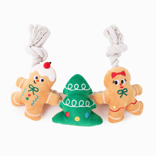 Hugsmart Products Inc - HugSmart Pet - Happy Woofmas | Holiday Gingerbread Man