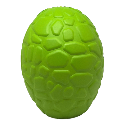 Dinosaur Egg eDispenser Durable Rubber Chew Toy & Treat Dispenser - Doot's Pet LLC Collars For A Cause