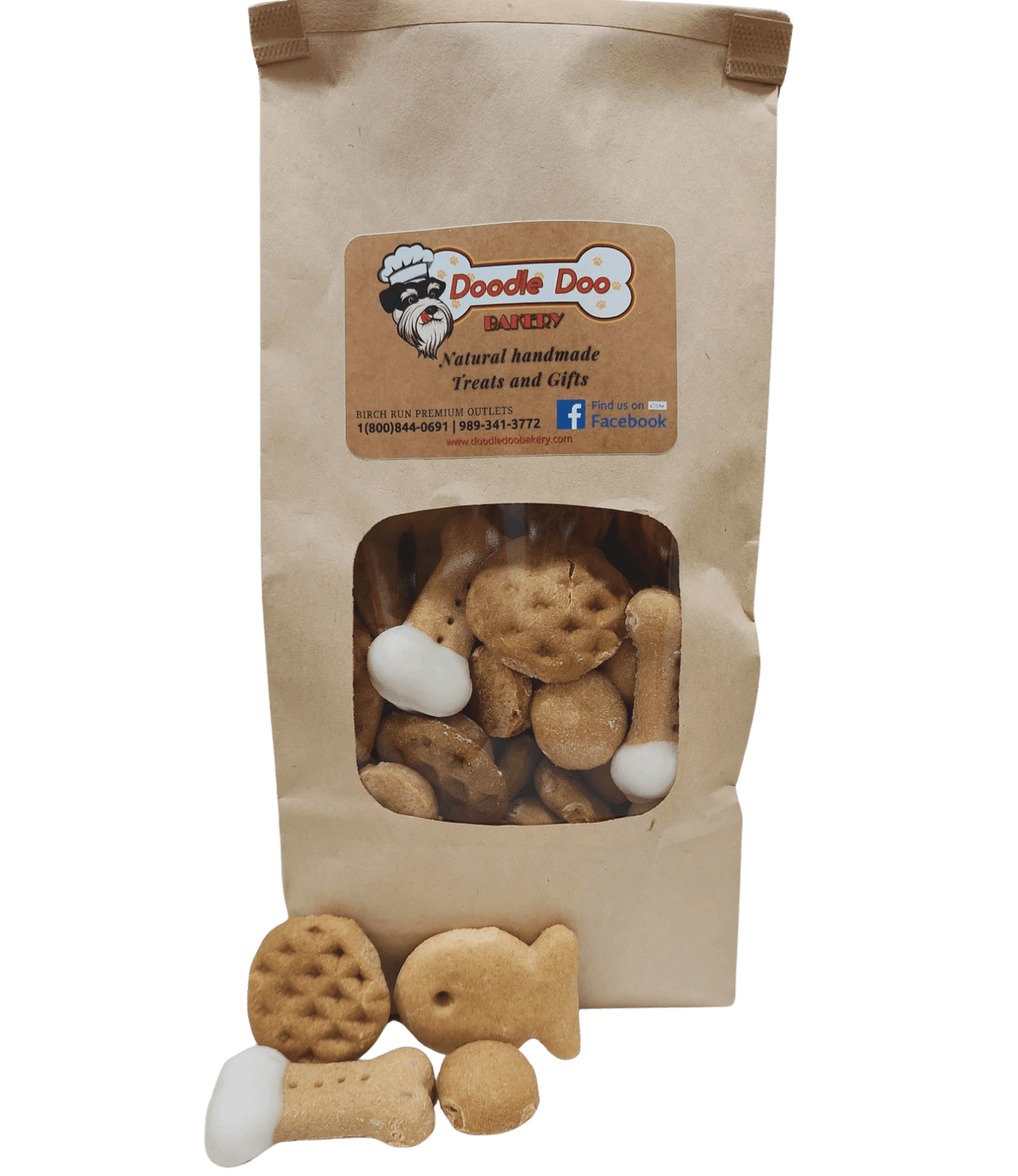 Party Bag Treat Blend 1lb - Homemade Dog Treats - Doot's Pet LLC Collars For A Cause
