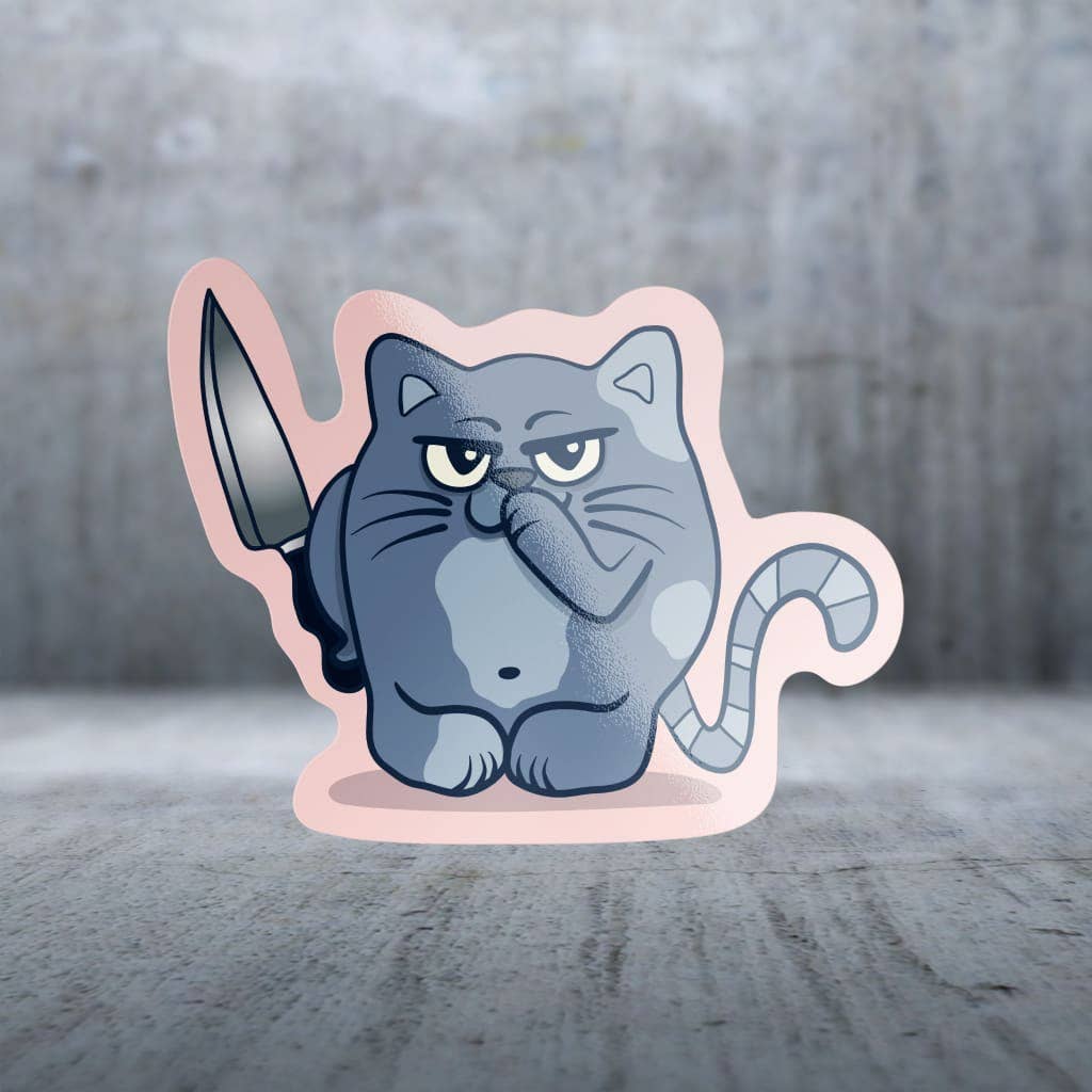 Two Feet Treats - Sneaky Cat - Sticker