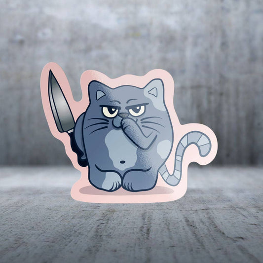Two Feet Treats - Sneaky Cat - Sticker