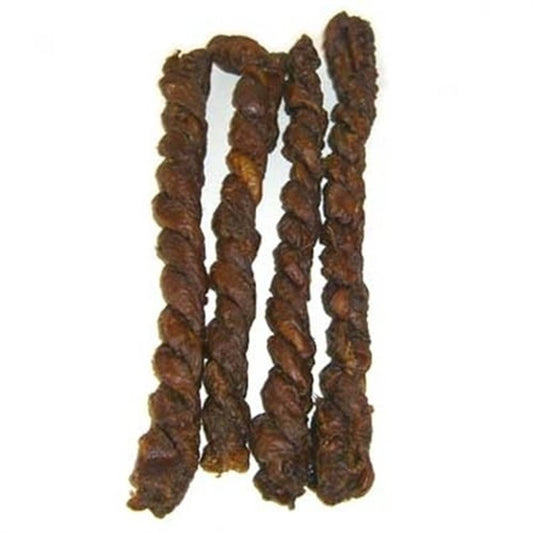 Doot's Chew Bar -Willy's Wags Natural Pet Treats - Lamb Weasand Gullet Twist