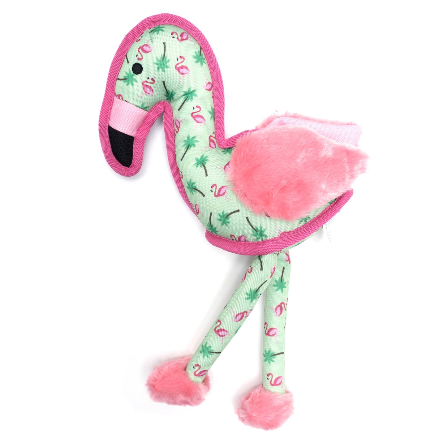 The Worthy Dog - Flamingo Toy - Pink / Small