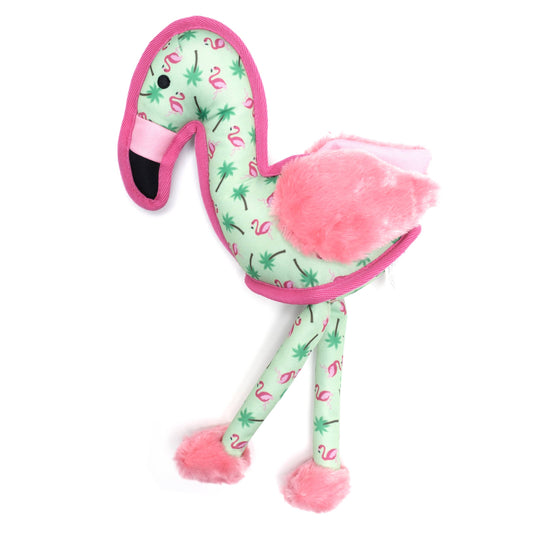 The Worthy Dog - Flamingo Toy - Pink / Small