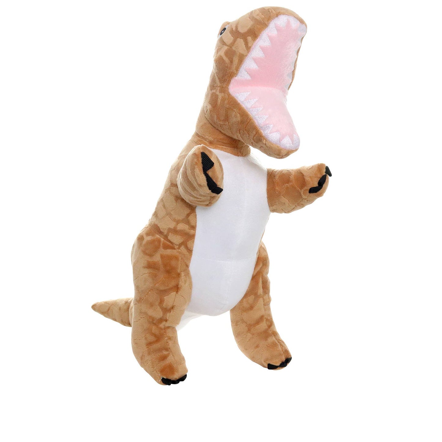 Tuffy Dog Toys - VIP Products - Mighty Dinosaur TRex, Plush, Squeaky Dog Toy - Doot's Pet LLC Collars For A Cause