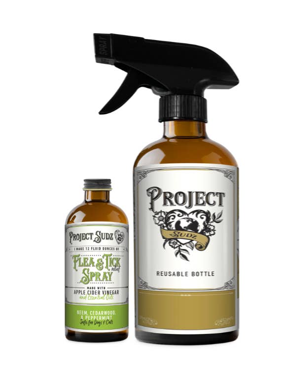 Project Sudz - Flea & Tick Relief Spray Concentrate | Project Sudz
