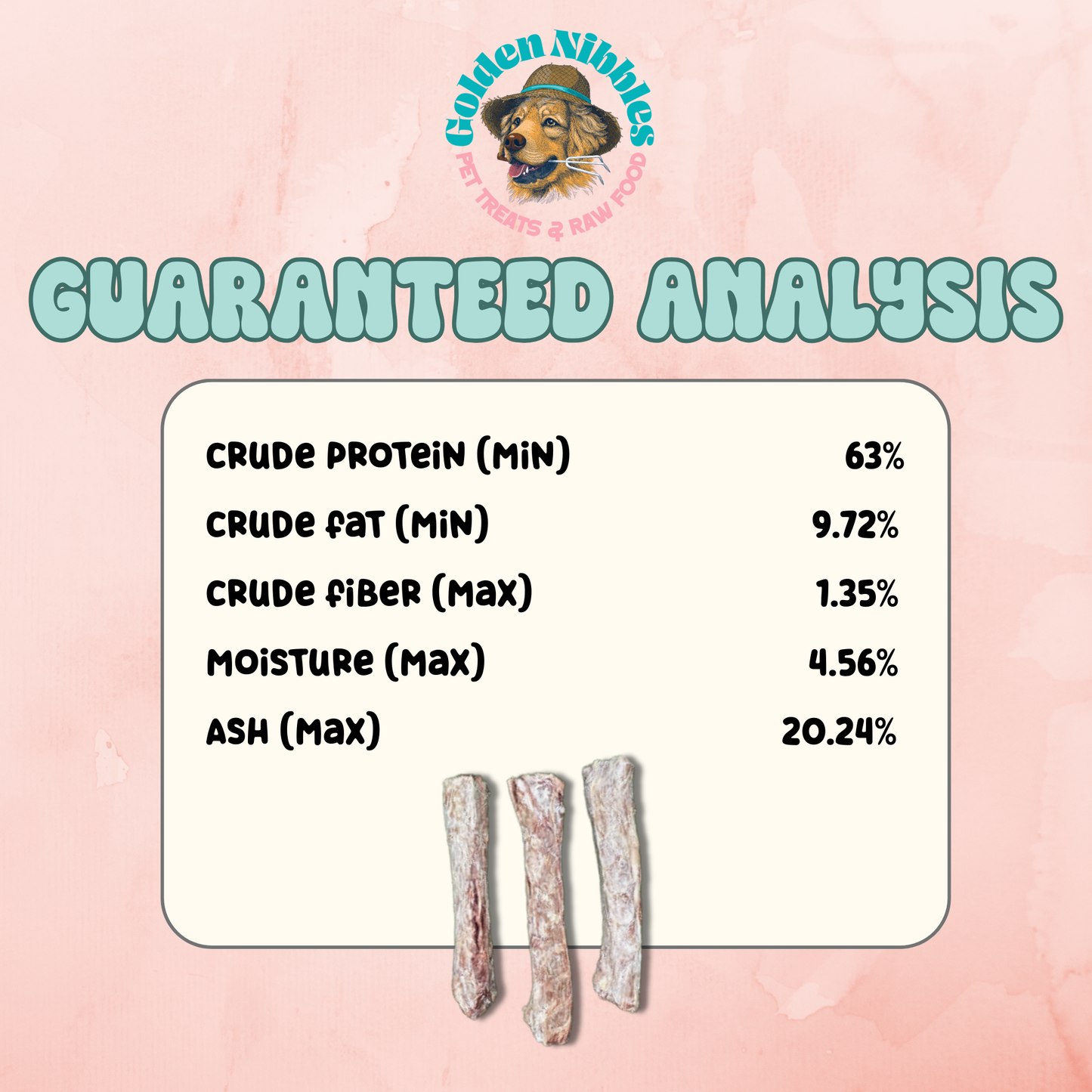 Doot's Chew Bar - Golden Nibbles - Duck Neck - Freeze-Dried Treat/Chew for Dogs