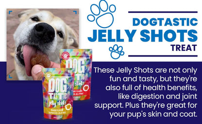 SodaPup Dog Toys - Dogtastic Jelly Shots Silicone Mold - Paw Shape - Doot's Pet LLC Collars For A Cause