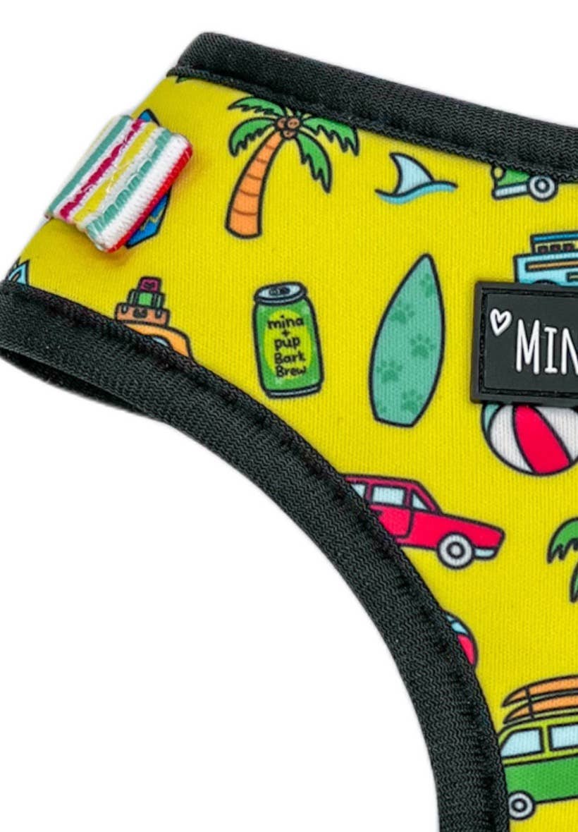 Mina + Pup - The Beach Bum Adjustable Dog or Cat Harness
