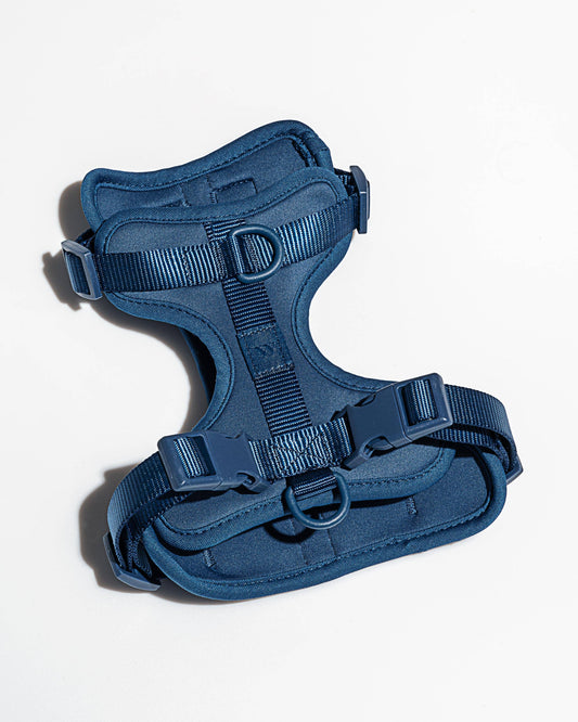 Wild One - Adjustable Comfort Dog Harness - Navy / SMALL