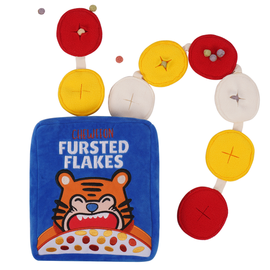 CHEWFFON - CHEWFFON Frosted Flakes Interactive Cereal Dog Puzzle Toy