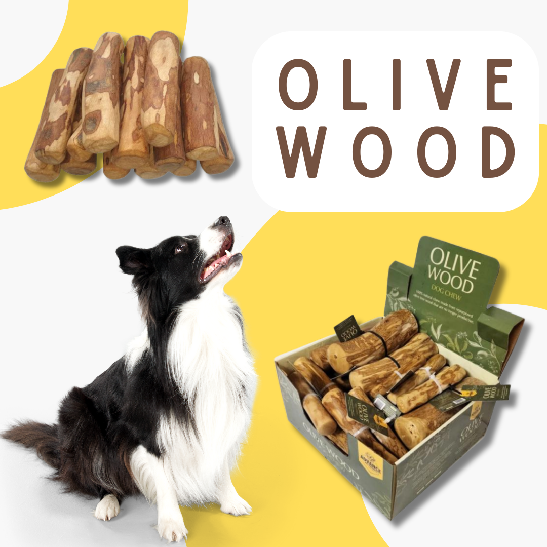 Doot's Chew Bar - Olive Wood chews! 100% natural chews from repurposed olive trees