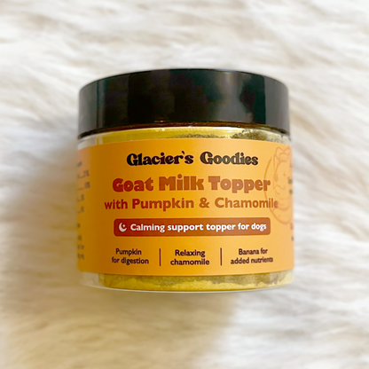 Glacier's Goodies - Calming Support Goat Milk Topper with Chamomile