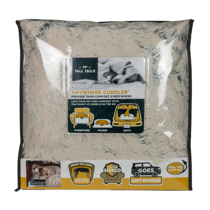 Tall Tails - Khaki Anywhere Cuddler Dog Bed