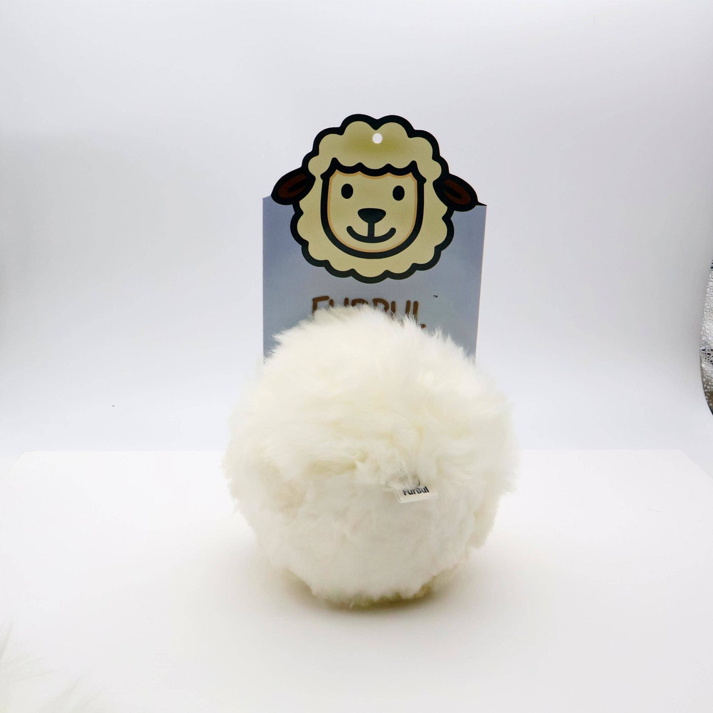 Herders Choice - Furbul   Real Sheep Fur Cuddle Ball for Dogs and Cats