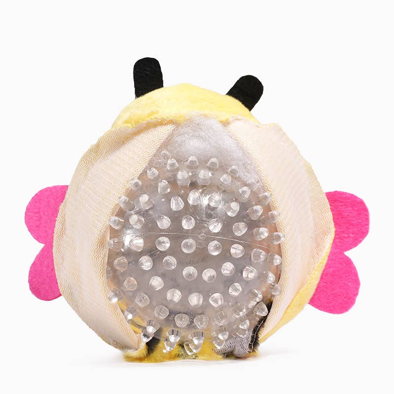 Hugsmart Products Inc - HugSmart Pet - Woof Love  | Bee Mine - Dog Ball Toy