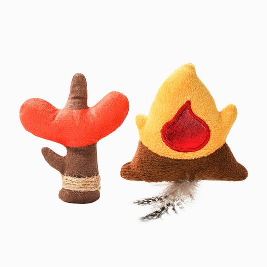 Hugsmart Products Inc - HugSmart Pet - Camping Claws  | Campfire Sausage - Cat Toy