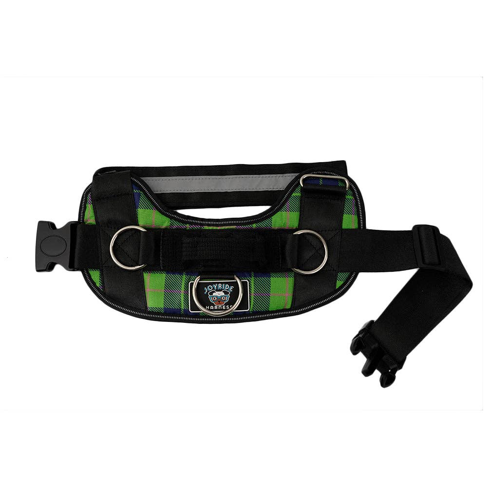 Joyride Harness - Spring Plaid Joyride Basic Essential Dog Harness 1.0 SM, LG, XL