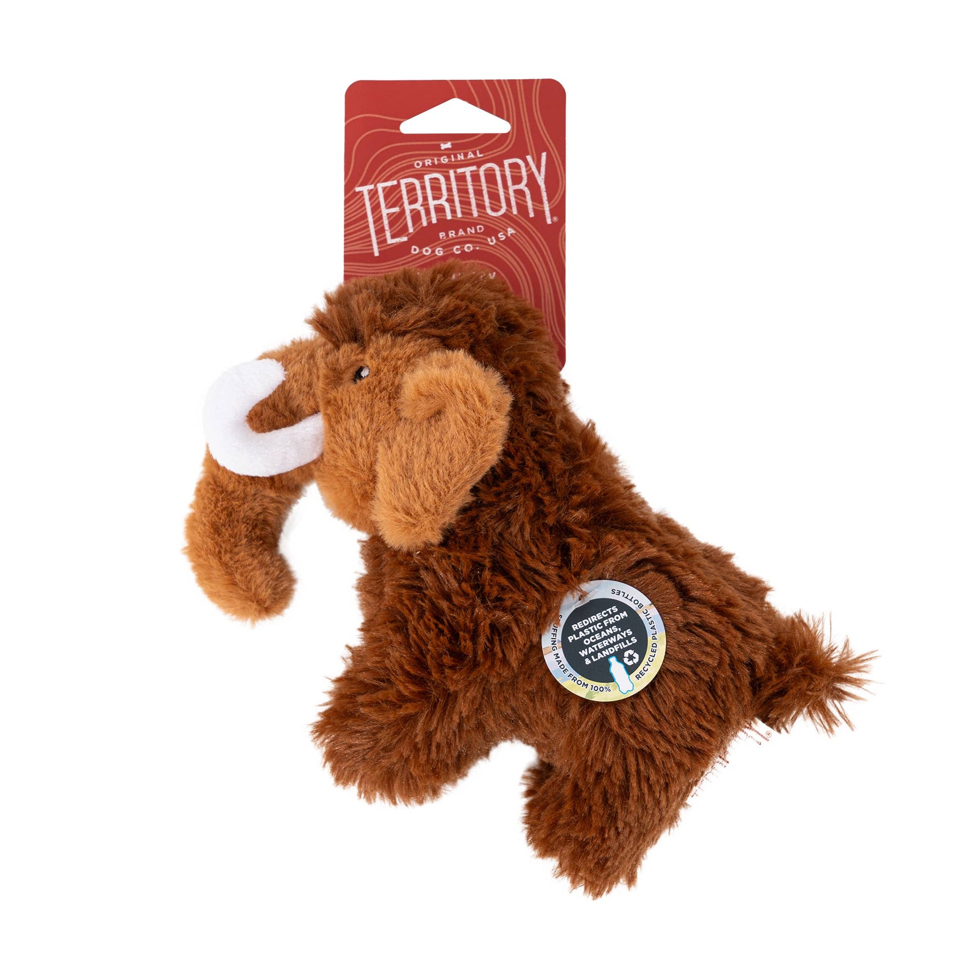 Original Territory - Territory Woolly Mammoth Squeaker Dog Toy - Doot's Pet LLC Collars For A Cause