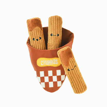 Hugsmart Products Inc - HugSmart Pet - Food Party | Churros - Interactive Toy