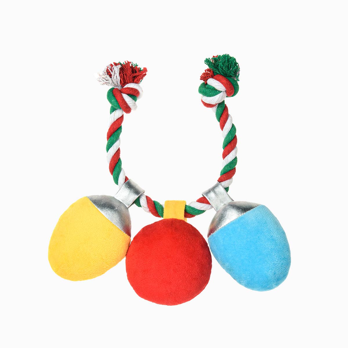 Hugsmart Products Inc - HugSmart Pet - Happy Woofmas | Christmas Light - Rope Toy