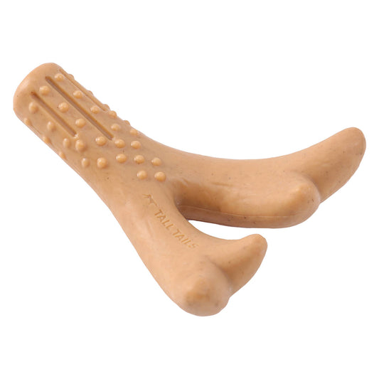 Tall Tails - Peanut Butter-Scented Antler Chew Dog Toy - Large