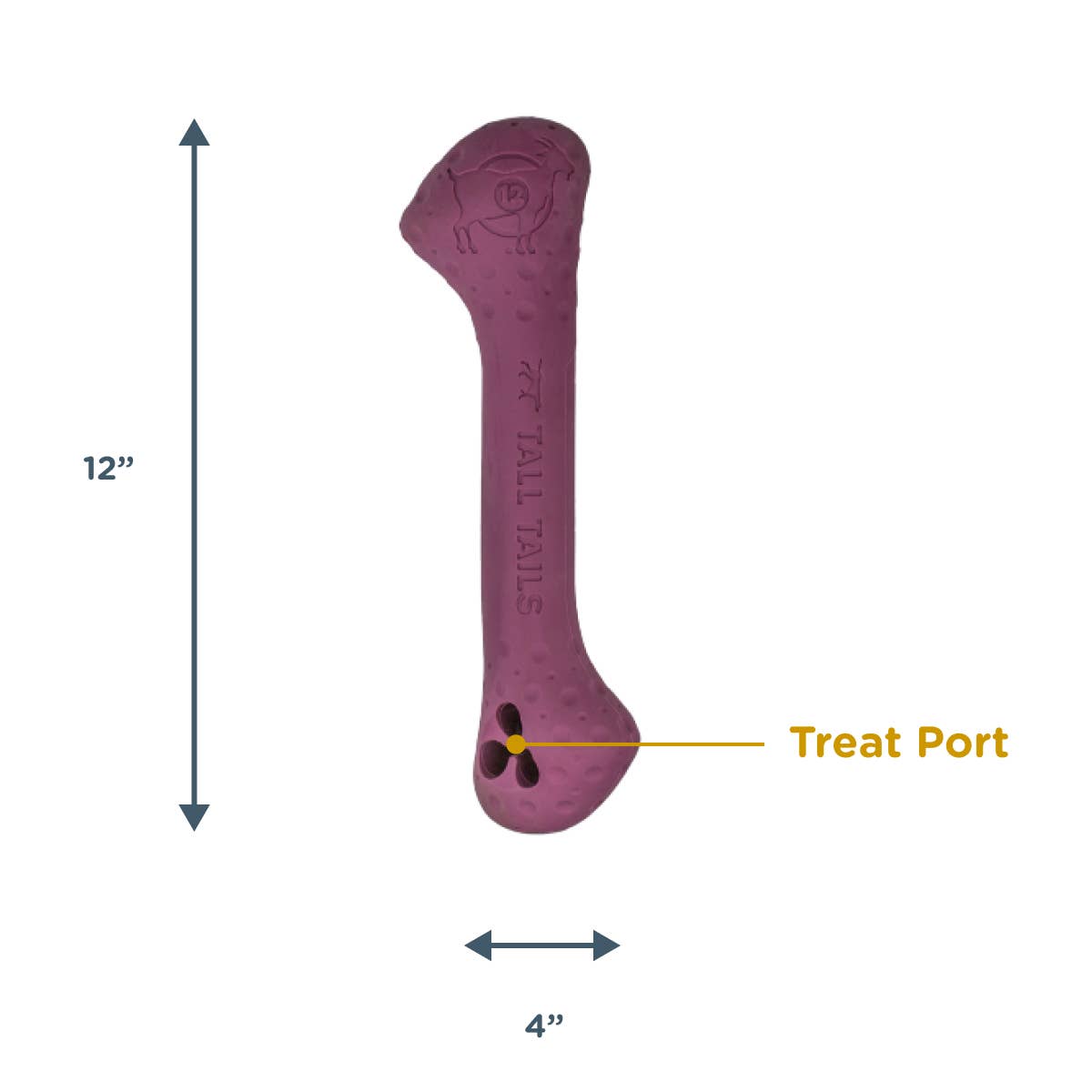 Tall Tails - GOAT Sport Bone Dog Toy - Large