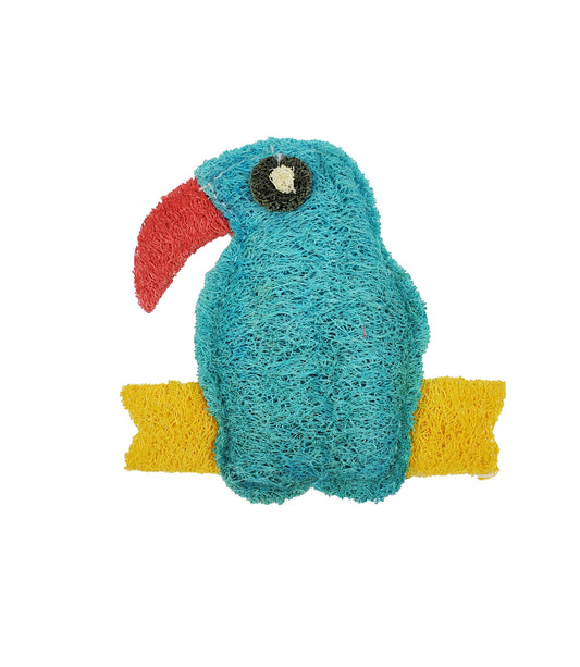 Barker's Bowtique - Hip Doggie -  Organic Vegetable Dental Toy - Toucan
