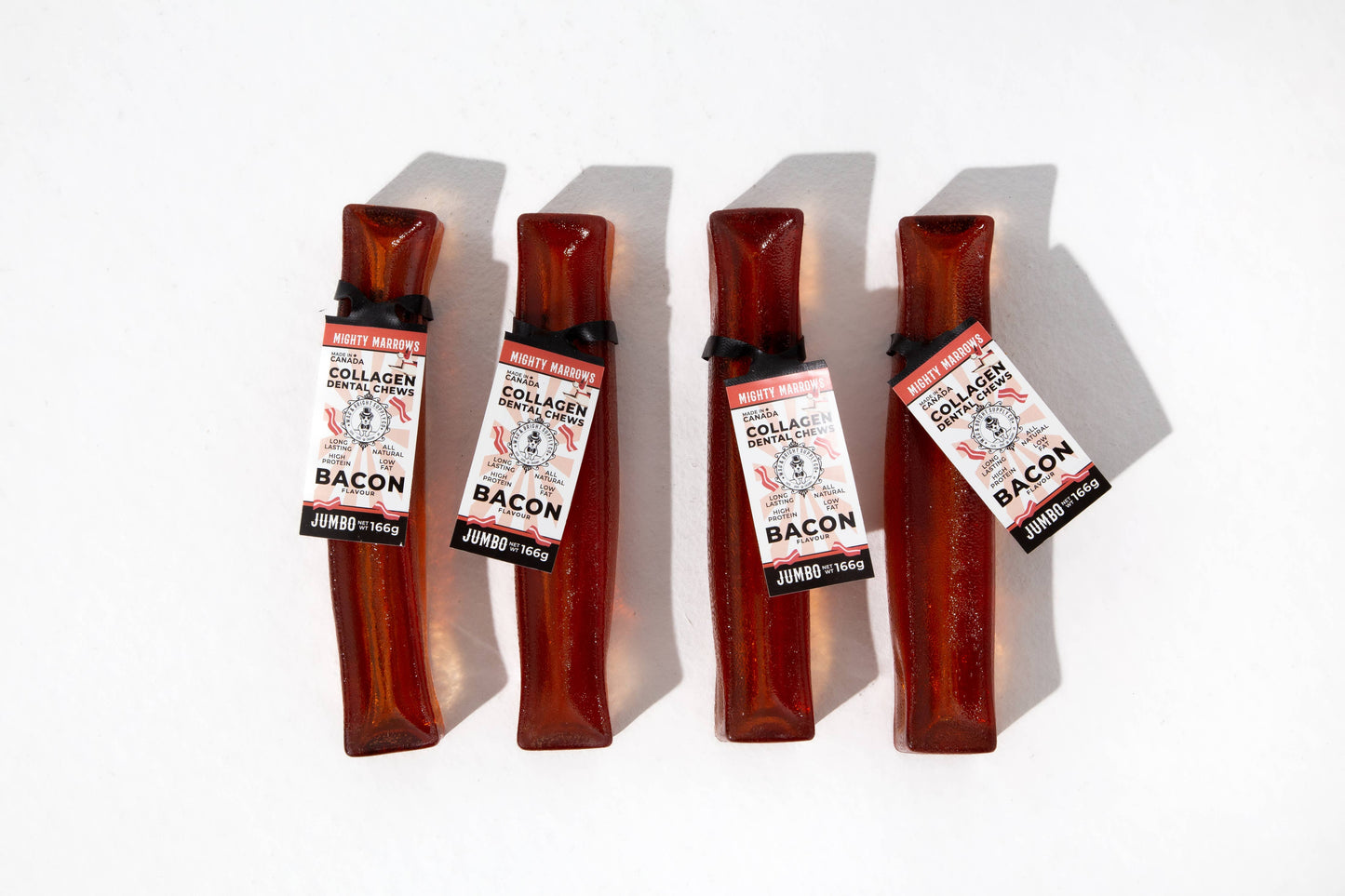 Wag & Bright Supply Co. - Mighty Marrows Collagen Dental Chew - Bacon