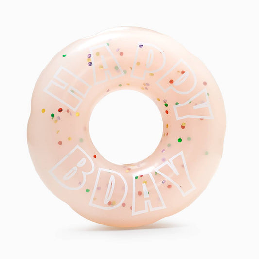 Hugsmart Products Inc - HugSmart Pet - Yappy Birthday |  Birthday Donut - TPR Rubber