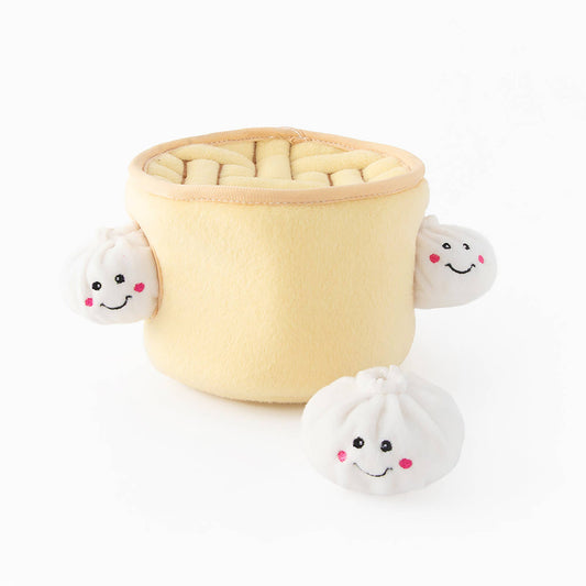 ZippyPaws - Zippy Burrow - Soup Dumplings - Dog Toy