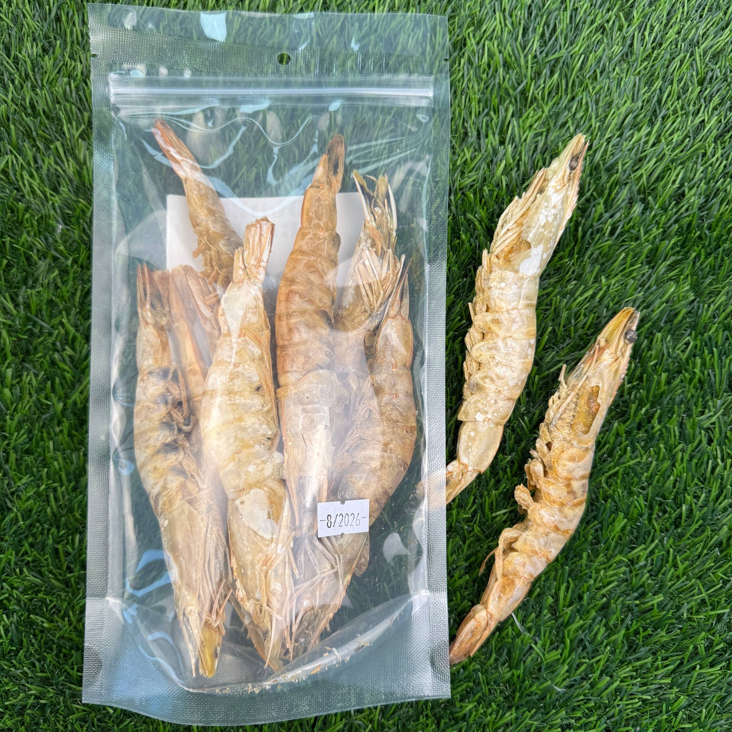 Doot's Chew Bar - Golden Nibbles - Large Prawn/Shrimp - Single Freeze-Dried