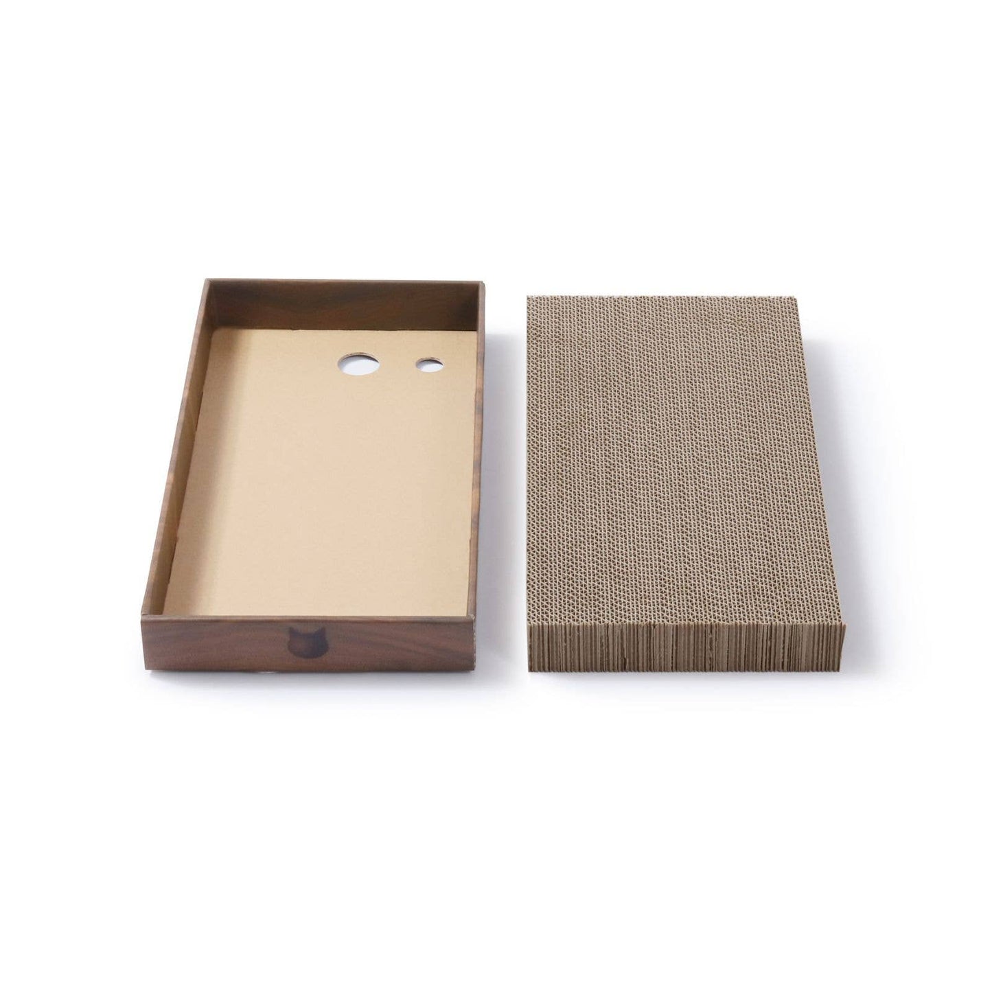 MOON-X USA, INC. - Premium High-density Cat Scratcher (Dark Cherry)