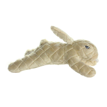 Tuffy Dog Toys - VIP Products - Mighty Nature Rabbit - Brown, Plush, Squeaky Dog Toy