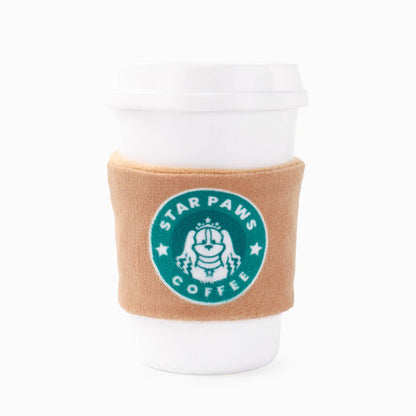 Hugsmart Products Inc - HugSmart Pet - Coffee Hour | StarPaws Coffee- TPR Rubber Toy