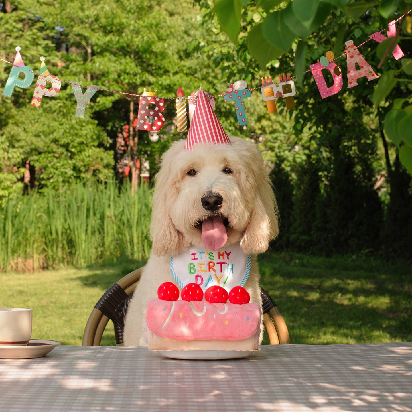 CHEWFFON - CHEWFFON Strawberry Roll Cake Dog Puzzle Toy