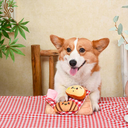 Hugsmart Products Inc - HugSmart Pet - Picnic Time | Charcuterie Board - Plush Toy