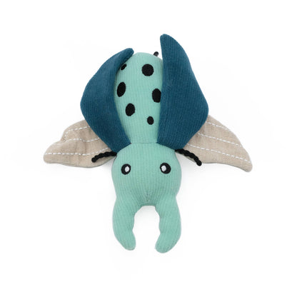 ZippyPaws - EcoZippy Corduroy Critter - Beetle - Dog Toy