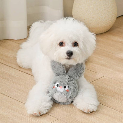 Hugsmart Products Inc - HugSmart Pet -  Farm Friendz | Bunny - Dog Ball Toy