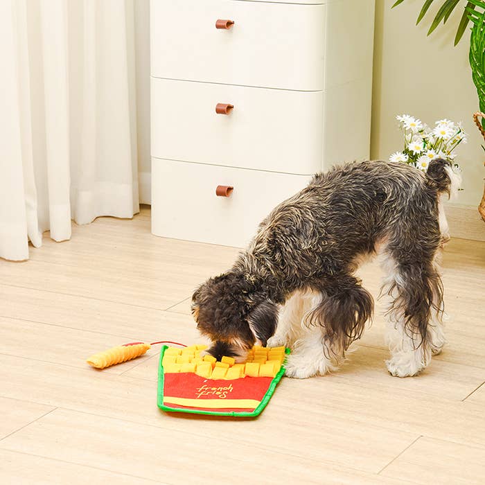 Hugsmart Products Inc - HugSmart Pet - Whisker Mat | French Fries - Snuffle Toy