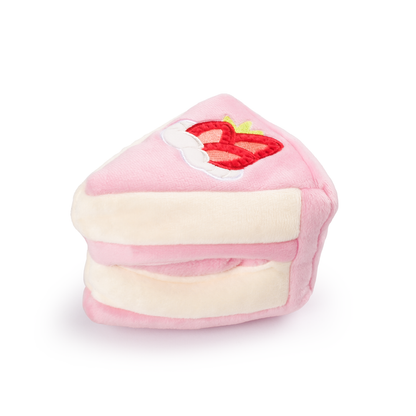 CHEWFFON - CHEWFFON Strawberry Birthday Cake Enrichment Dog Puzzle Toy