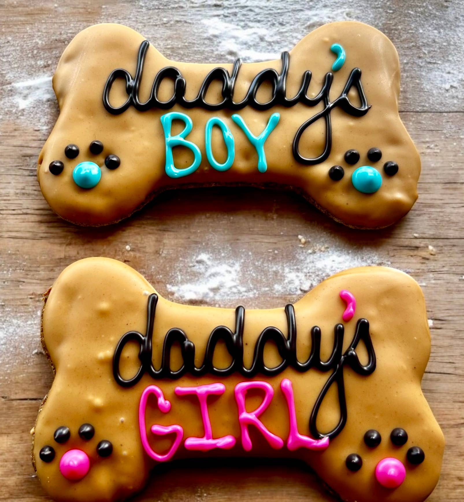 YumYum4DOGS - 6 inch Favorite PAWrent Peanut Butter Dog Bone- Single - Doot's Pet LLC Collars For A Cause