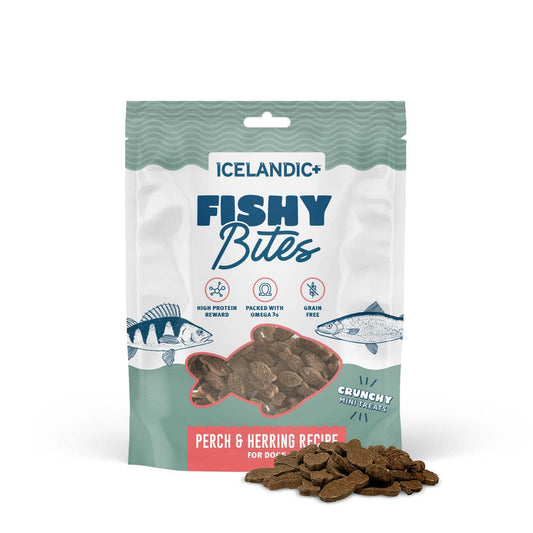 Icelandic+ - Fishy Bites Perch and Herring Treats for Dogs