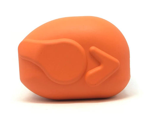 SodaPup - Roasted Turkey - Chew Toy-Treat Dispenser - Medium Orange - Medium