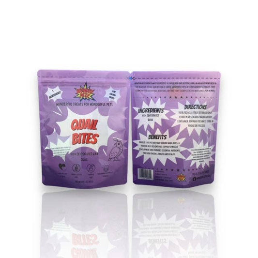 Wonder Petz Treats - Quail Bites - Doot's Pet LLC Collars For A Cause