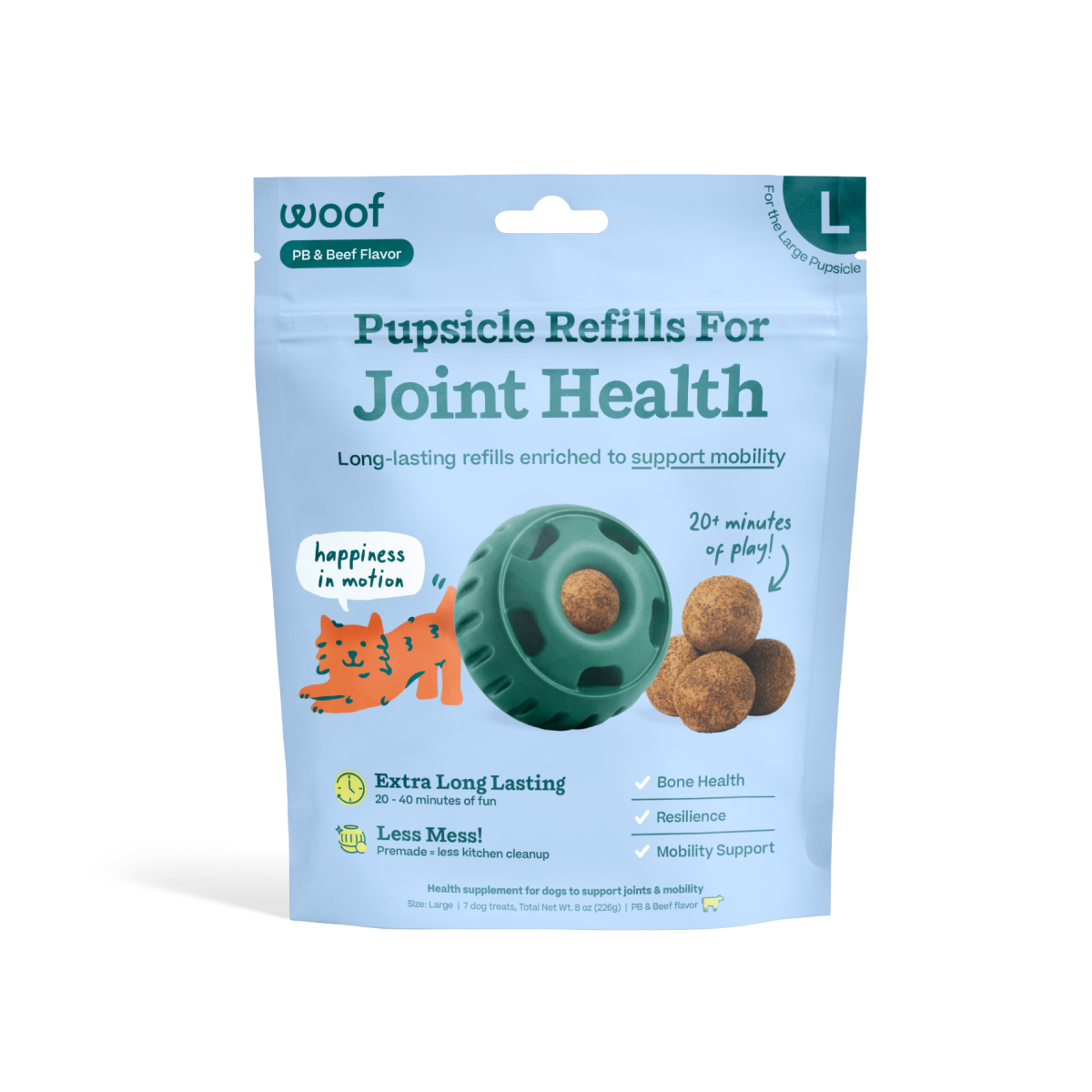 Woof - Joint Health Wellness Pops - Large