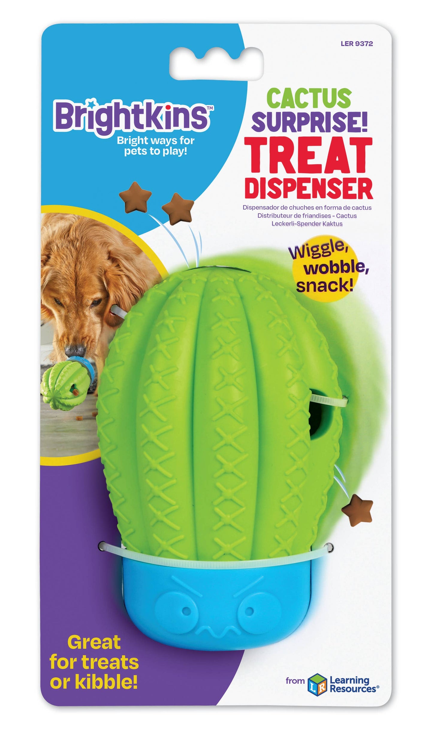 Hunger for Words and Brightkins - Brightkins™ Cactus Surprise! Treat Dispenser