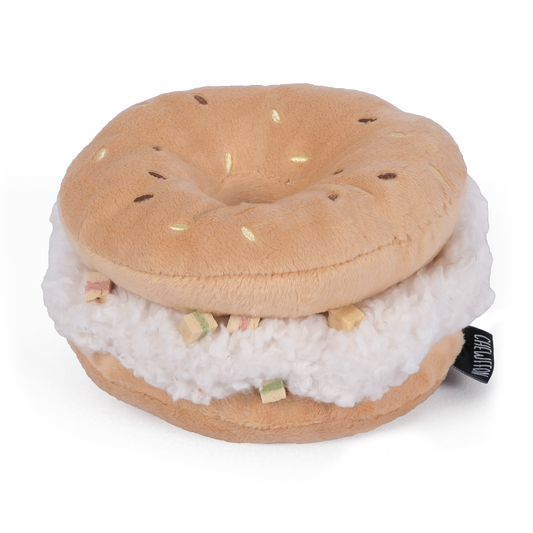 CHEWFFON - CHEWFFON Bagel Plush Squeaky Dog Toy